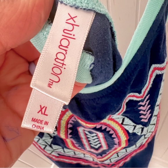 Xhiliration Embroidered Romper - Picture 6 of 9